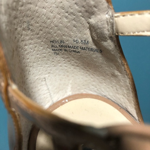 Tan Platform Wedges - Picture 7 of 7